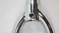 700c steel chrome fork